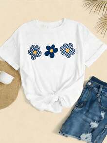 Women T-Shirts - White - View 2