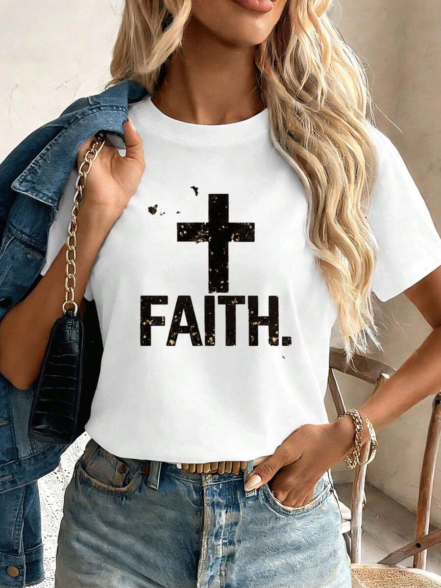 Women T-Shirts - White - View 1