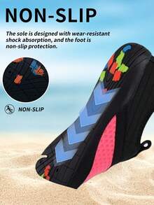 Women's Water Shoes, Beach Shoes, Sock Shoes, Outdoor Sports Shoes, Surfing, Swimming, Kayaking And Diving Shoes, Suitable For Indoor And Outdoor Use, Comble And Soft - Pink - View 5