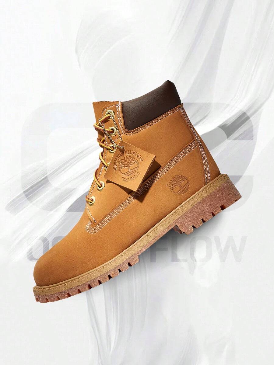 Timberland 6" Boot Wheat (GS)– Order Sneakers– Shoes For Women - Vintage-Spring & Summer-Inspired Running Shoes, Shock-Absorbing Comfort, Gym To Streetwear Casual Wear -Mother's Day Gifts-Father's Day Gift-TB112909 713 - 小麥 - 查看 1