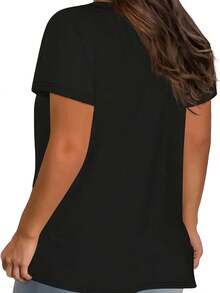 Women T-Shirts - Black - View 4