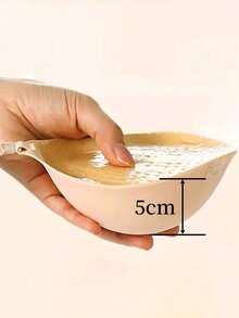 5cm Thick Strapless Invisible Push-Up Sticky Bra, Waterproof Reusable Backless Adhesive Bra For Backless Dresses, Wedding Dresses And Party Gowns - Multicolor - View 6