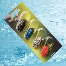 4pcs Fishing Lure Kits Insect Artificial Fishing Bait ,Catch More Fish With This Plastic Crankbait & Artificial Cicada Tackle Lure - Multicolor - View 10