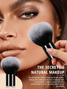 24件套化妆工具套装包含：20套化妆刷、3个三角粉扑和1个天鹅绒收纳袋 - 黑色 - 查看 4