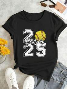 Women T-Shirts - Black - View 2