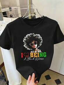 Women T-Shirts - Black - View 2