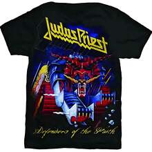 Judas Priest Defenders Of The Faith T Shirt - Black - View 1