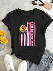 Women T-Shirts - Black - View 2