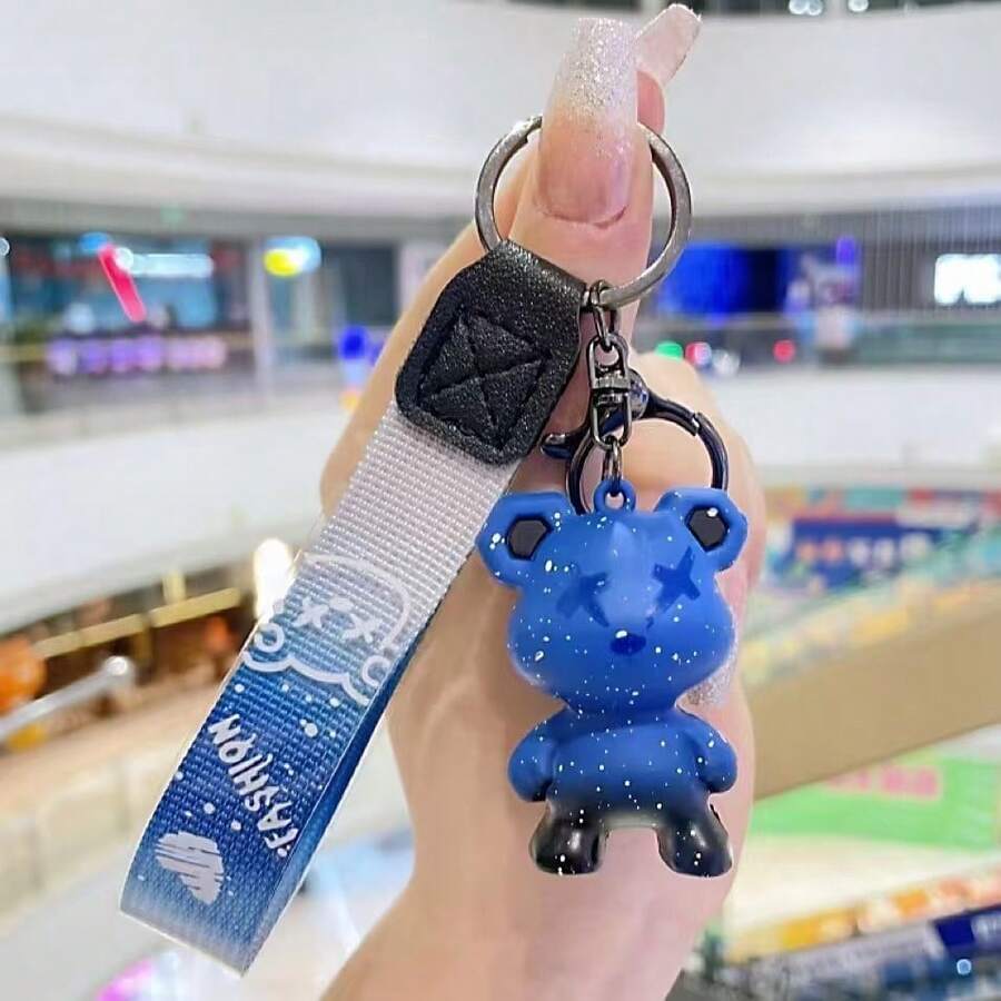 1pc Chameleon Teddy Bear - Captivating Color Changing Decor, Dreamy Starry Sky Chameleon Teddy, Perfect Gift For People, Cute Color Changing Desktop Companion