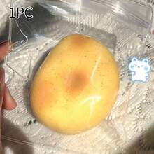 1pc Handmade Coconut Oil Squishy Ball - Upgraded Crunchy Fidget Stress Ball,Potato Crunchy Stress Balls,Ice Skin Fidget Sensory Toys Party Gifts / Holiday Gifts / Birthday Gifts / Relieving The Pressure On Fingers - 派對玩具 - 查看 5
