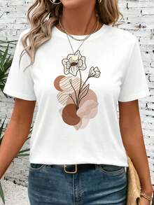 Women T-Shirts - White - View 1