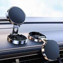 磁吸式车载手机支架，空调出风口/仪表盘安装支架，通用导航支架，可折叠懒人支架，家用及车载皆宜 - 彩色 - 查看 5