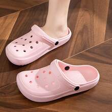 1 đôi dép lê mùa hè unisex, dép xăng đan chống thấm nước cho cặp đôi, dép đế mềm chống trượt, quà tặng sinh nhật bất ngờ cho kỳ nghỉ ngoài trời. - Dép nữ - Xem 8