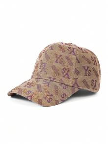1pc Y2K Style Vintage Baseball Cap, Letter Pattern, Women's Accessory, Summer Golf Hat, Dad Hat, Adjustable, Classic Low Profile Solid Color Cap, Outdoor Sun Hat, Unisex Fashion Casual American Style Denim Hat, Perfect Gift Choice, Wide Brim Snapback Cap Suitable For Daily Casual Wear Men And Women - Baseball Cap - View 11