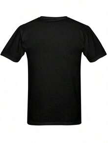 Men T-Shirts - 黑色 - 查看 2