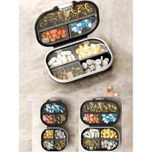 7-Day Portable Waterproof Pill Case, Mini Medication Box For Daily 3 Meals Pill Organizer - View 1