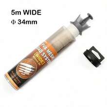 Kit de accesorios de pesca de carpa, sistema de bolsas PVA, herramientas de carga de cebo de carpa, tallos PVA, cargador para aparejos de carpa, equipo de pesca con alimentador de método - Blanco - Ver 8
