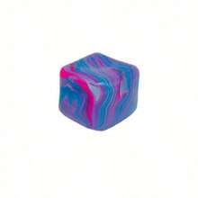 1pc New Nee Ddoh Marble Texture Malt Sugar Stress Relief Toy Cube Soft Squishy Anxiety Relief Toy Exquisite Versatile Niche Perfect Gift For Holiday Christmas FOUB - Large Pink - 查看 9