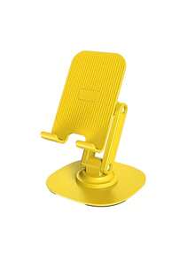 1 giá đỡ điện thoại bằng kim loại có thể gập lại, giá đỡ máy tính bảng xoay 360°, giá đỡ điện thoại để bàn có thể điều chỉnh, phù hợp với mọi loại điện thoại thông minh. - Đen 1 cái - Xem 8