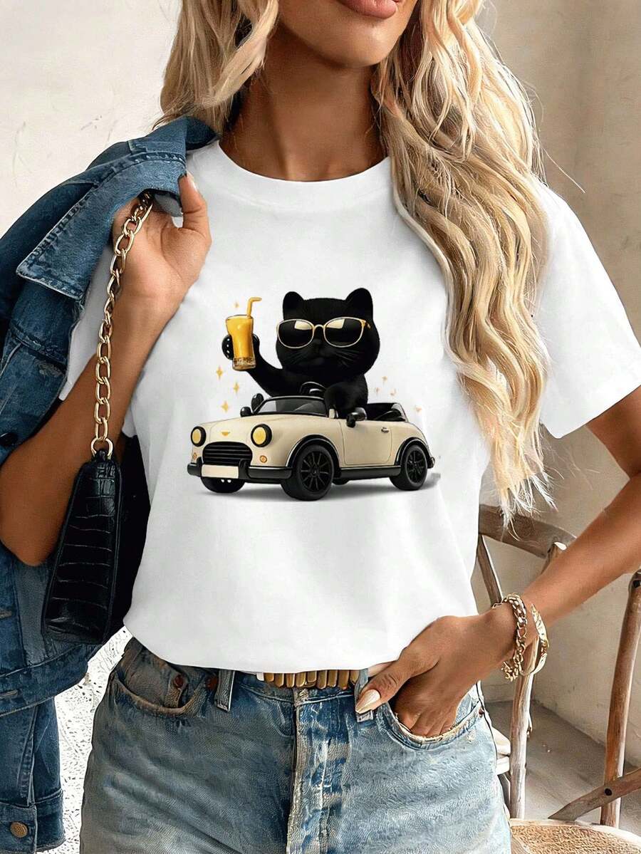 Women T-Shirts - White - View 1