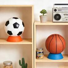 2pcs Colorful Ball Holders, Universal Football/Basketball/Volleyball/Bowling Ball Display Stand, Non-Slip Sports Ball Rack For Training, Competition, Home Use, Suitable For Sports Enthusiasts - Ball Base - View 7