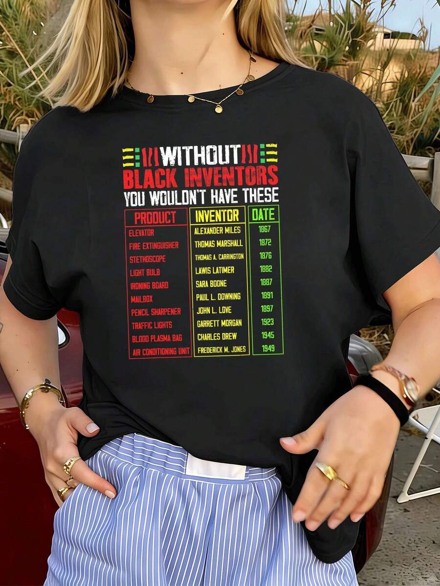 Women T-Shirts - Black - View 1