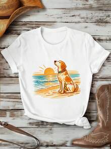 Women T-Shirts - White - View 1