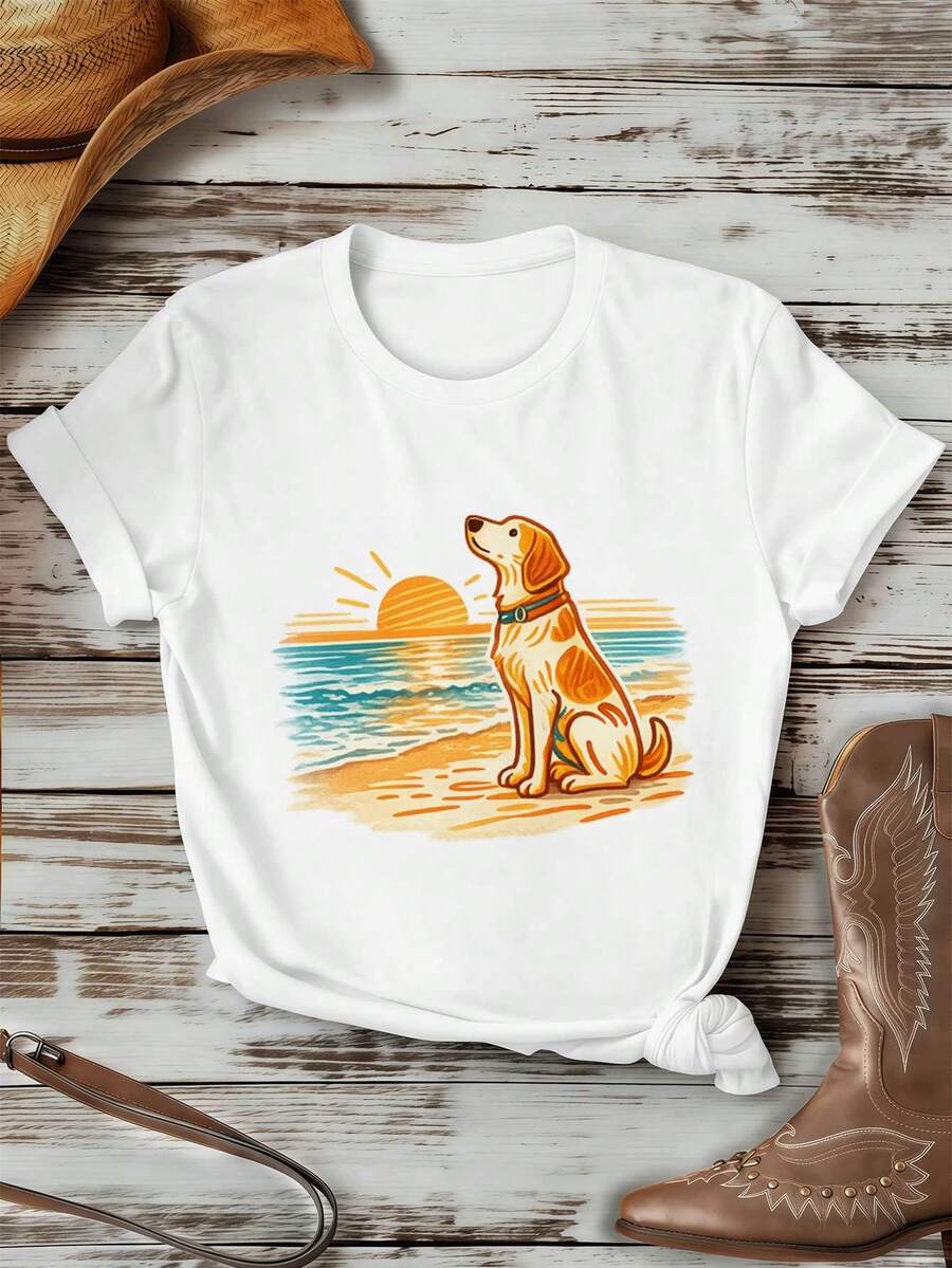 Women T-Shirts - White - View 1