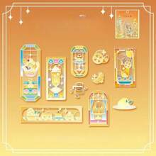 Ancient Tea Hot Pot Silver Window PET Stickers Soda Pudding, Journal Decoration, Collage - Color - View 13