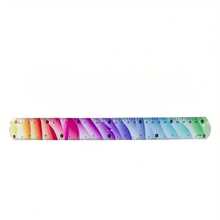 7.87 Inch/11.81 Inch Dual Size Stationery | Flexible PVC Ruler (For Engineering Drawing, Campus Office), Learning Supplies Gift For Family, Friends, Girlfriends - Two - View 5