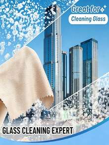 100pcs Ultra Fine Microfiber Cleaning Cloths - Window Cleaning Cloths, Magic Cleaning Cloths, Fish Scale Towels, Lint-Free Cloths, Suitable For Glass, Kitchen, Countertops, Mirrors, Dishes, Drying Cloths, Cars, Glass Polishing Cloths - Multicolor - View 6