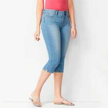 Leggings de mezclilla para mujer, pantalones elásticos ajustados para levantar glúteos, Capri, moda de verano, 2023 - azul claro - Ver 4