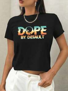 Women T-Shirts - Black - View 1