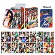 Bộ 124 tấm thiệp Lomo dạng album đơn họa tiết SPAGHETTI, thiệp hologram. - thẻ - Xem 4