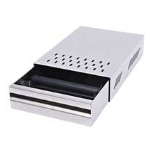 Commercial Classic Coffee Knock Out Drawer Box Grounds Espresso Waste Box 2.5L For Efficient Coffee Grounds Disposal - Silver - View 9