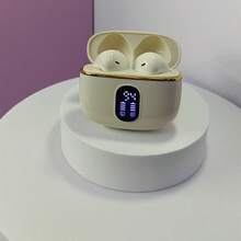 Auriculares inalámbricos verdaderos con sonido estéreo Hi-Fi, cancelación de ruido Bluetooth, pantalla de energía, auriculares para todos los teléfonos inteligentes - Ver 8