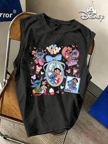 Disney Canotte da uomo - nero - Visualizzare 1