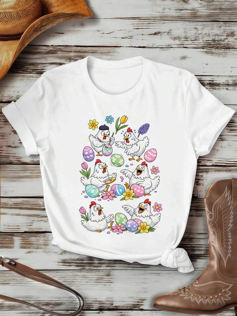 Women T-Shirts - White - View 1