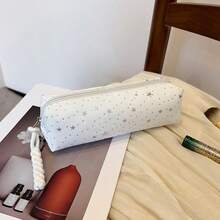 1 hộp bút bằng vải canvas chấm bi hình ngôi sao dễ thương, túi đựng văn phòng phẩm và mỹ phẩm có khóa kéo dung tích lớn chất lượng cao dành cho học sinh. - A - Xem 14