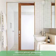 Matte Frosted Window Film Privacy Sun Blocking Self Adhesive Window Covering Opaque Vinyl Glass Film For Bathroom Office - 1PC - View 5