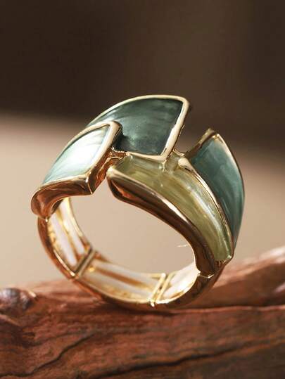 1pc Elegant Ring, Suitable For Women, Ideal For Weddings, Engagements, Anniversary Parties, Valentine's Day Gift