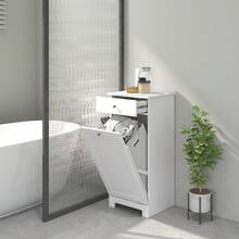 HOMCOM Bathroom Furniture Sets - White - View 1