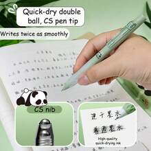 Bộ 4 bút bi hình động vật dễ thương, viết trơn tru, thích hợp cho văn phòng, học tập và các trường hợp khác. - Loạt động vật - Xem 5