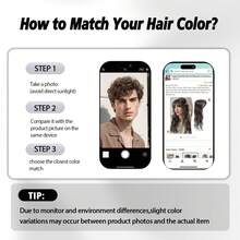 Men's 16-Inch Medium-Part Layered Long Straight Wig - Heat-Resistant High-Temperature Fibers, Comes With A Wig Cap, Suitable For Cosplay And Halloween Costumes, As Well As Daily Wear - Multicolor - View 9