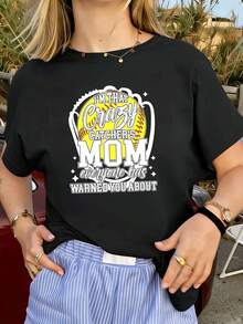 Women T-Shirts - Black - View 1