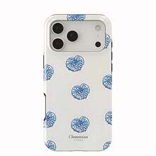 Fold Phone Case - Blue and White - View 3