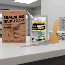自流平混凝土裂缝密封剂，修补方便，防水，光滑耐用 - 自流平裂縫密封膠 - 查看 4