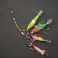 Avlcoaky 10pcs/Set Fishing Wire Leader With Green Luminous Beads - Multi-Snap Anti-Tangle Rig For Sea Lake River Fishing - Multicolor - View 6