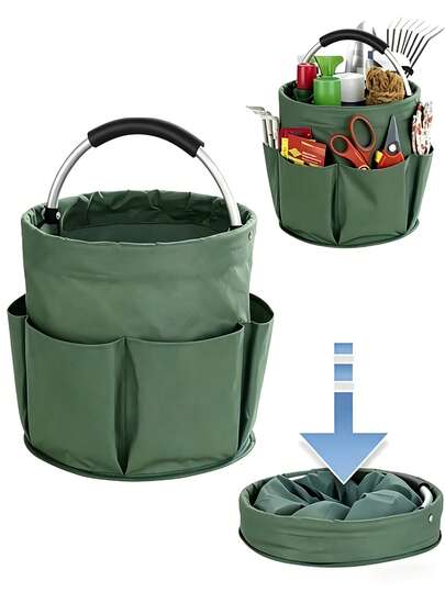 1 chiếc giỏ đựng đồ dã ngoại bằng vải Oxford gấp gọn, chắc chắn, kiểu dáng tối giản, có thể tùy chỉnh tên, hình chữ nhật, nhiều ngăn, có tay cầm, đa năng, dùng để đựng đồ giặt, đồ dùng tổ chức công việc, thích hợp cho cắm trại, dã ngoại, dọn dẹp nhà cửa mùa xuân, người thuê nhà, chuẩn bị cho năm học mới.