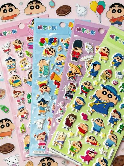 Super Cute Cartoon-Style Cute-Shaped Three-Dimensional Foam Relief Bubble Sticker Sticker With A Lot Of Cute Charm And Softness And Healing Atmosphere For Handbooks